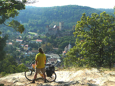 Rutger bij Hardegg, Praag - Wenen Greenways fietsroute