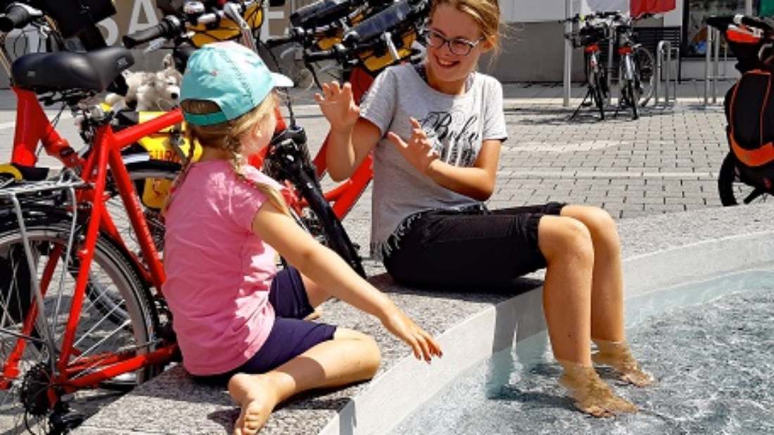 Fietsen met kinderen van Linz naar Wenen