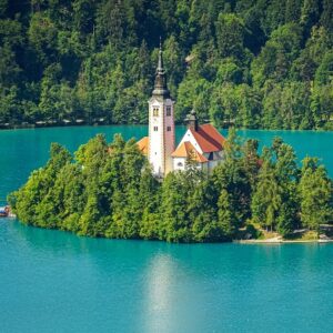 Bled - Fietsen van Lake Bled naar Piran