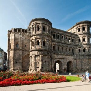 Porta Nigra Trier fietsen langs de Moezel