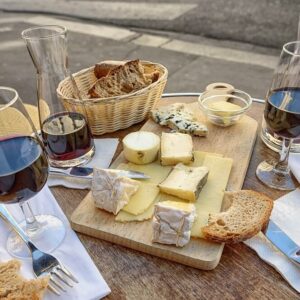 Franse kaas en wijn - fietsvakantie Loire