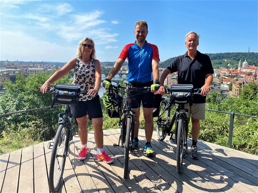 Fietsen van Praag naar Dresden Elbe