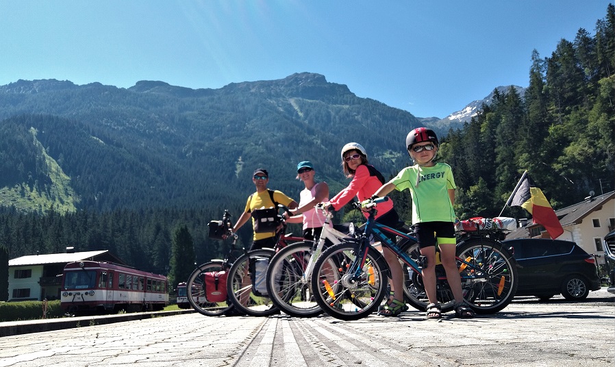 Fietsen met kinderen Oostenrijk Tauern